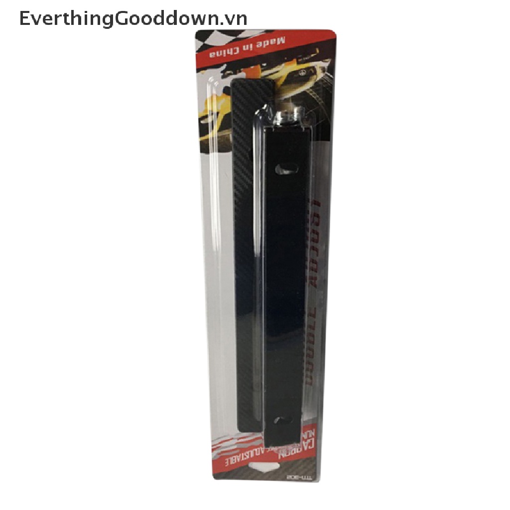 Everthinggooddown Giá Đỡ Biển Số Xe Hơi Đua Bằng Sợi Carbon Có Thể Điều Chỉnh