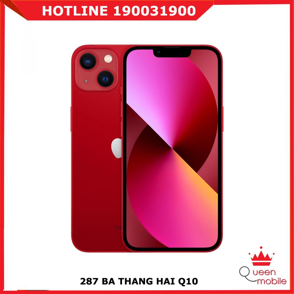 Điện thoại iPhone 13 mini 128GB (PRODUCT)RED Chính Hãng MLK33VN/A
