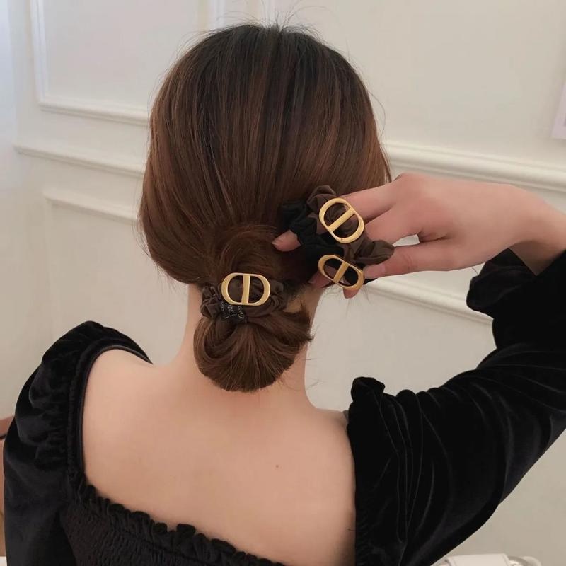 Dây Buộc Tóc Cỡ Lớn Thiết Kế Đơn Giản Thời Trang Cao Cấp Cho Nữ