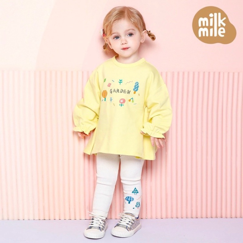 Bộ Milkmile áo vàng Garden