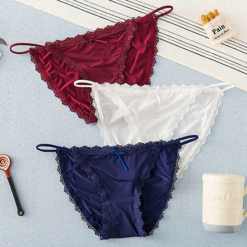 Quần Lót Nữ 2 Dây, Quần Lót Su Phối Viền Ren, Quyến Rũ ZANA BRA L829