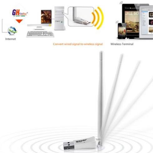 Usb thu wifi Tenda chính hãng có anten W311ma