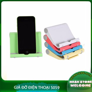 🏅🏅 giá đỡ điện thoại, máy tính bảng s059 màu trắng