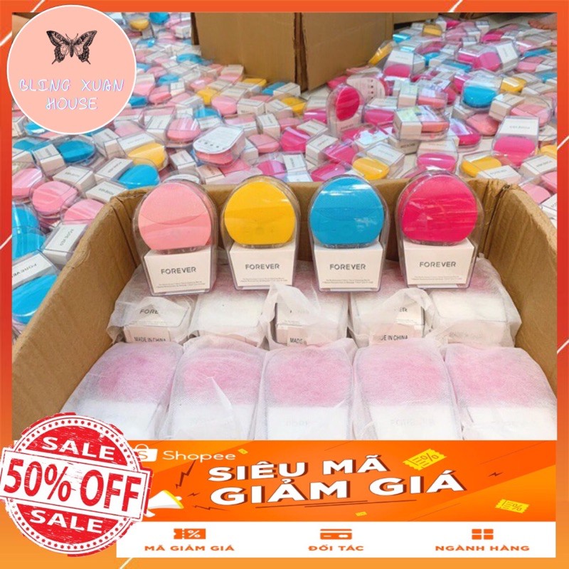 Máy rửa mặt Forever Lina mini sạch da chống nước tuyệt đối