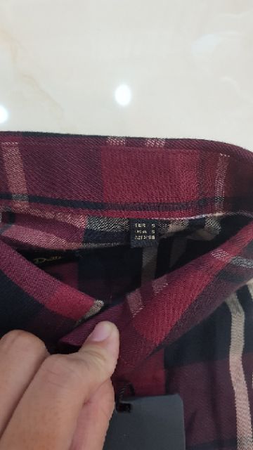 Áo sơ mi tay dài Massimo Dutti kẻ sọc size S