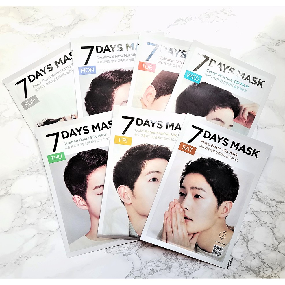 Combo 7 Mặt Nạ Dưỡng Da 7 Days Mask