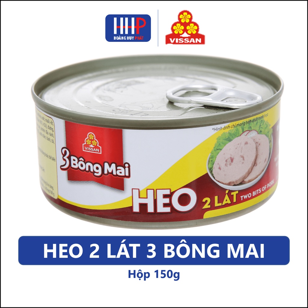 Date mới nhất - Heo 2 lát 3 Bông mai hộp 200g