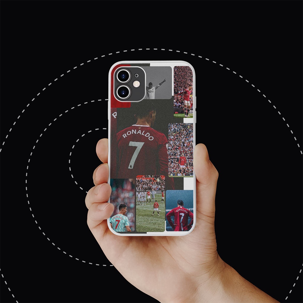 Ốp lưng ronaldo photo strip collage pro 13 11 12 promax 7 8 plus xs X Xr  FOO20222532