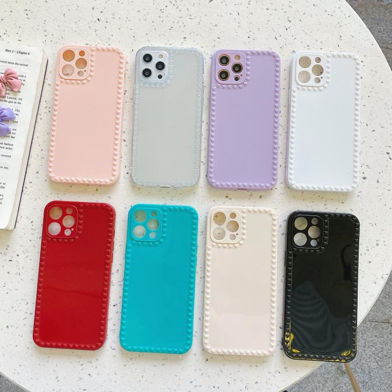 Ốp lưng iphone viền trái tim nổi bóng 6/6plus/6splus/7/7plus/8/8plus/x/xr/xs/11/12/pro/max/plus/promax