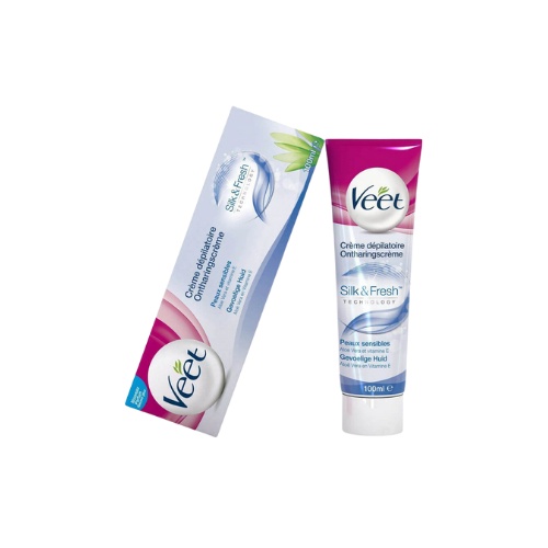 Kem tẩy lông Veet Silk &amp; Fresh nội địa Pháp 100ml cho da thường và da nhạy cảm - Shop Melyca