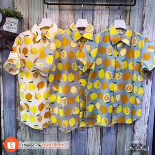 [Yeah1Shop]- Áo sơmi chanh cắt (M, L, XL) - SMTC