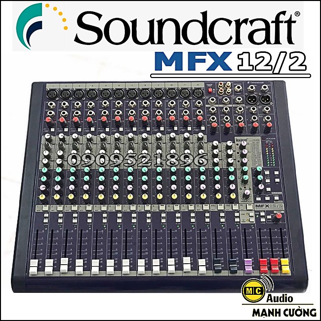 Mixer Soundcraft MFX12/2 loại 1