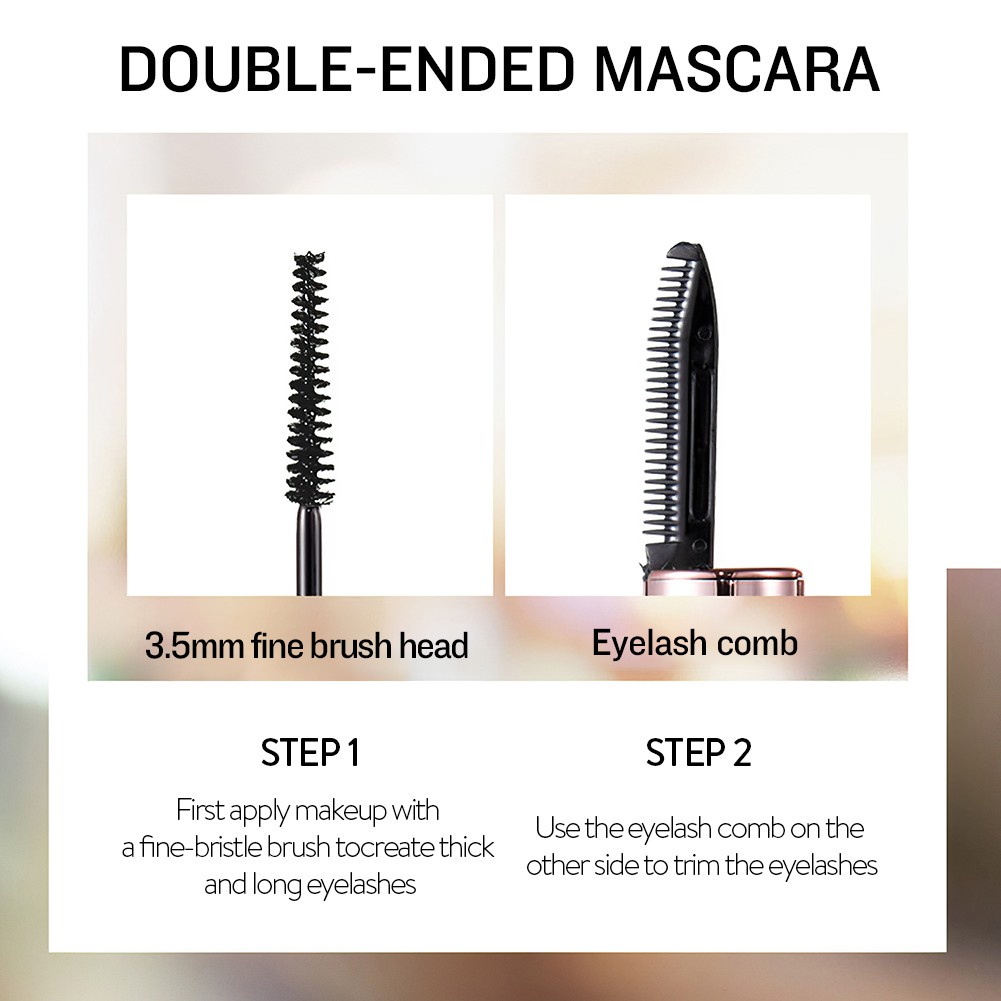 Mascara Gecomo Lâu Trôi Chống Thấm Nước Hỗ Trợ Chuốt Dày Và Cong Mi Tiện Dụng | BigBuy360 - bigbuy360.vn