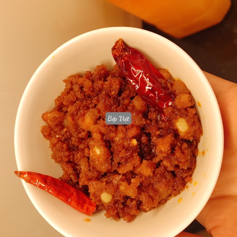 (500gram) Mắm tép chưng thịt sụn ngon đặc biệt nhà làm