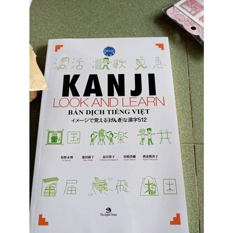 [Mã LIFEXANH03 giảm 10% đơn 500K] vở Kanji Look And Learn N5.N4