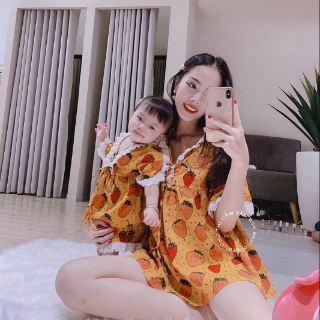 Set bèo tiểu thư mẹ và bé