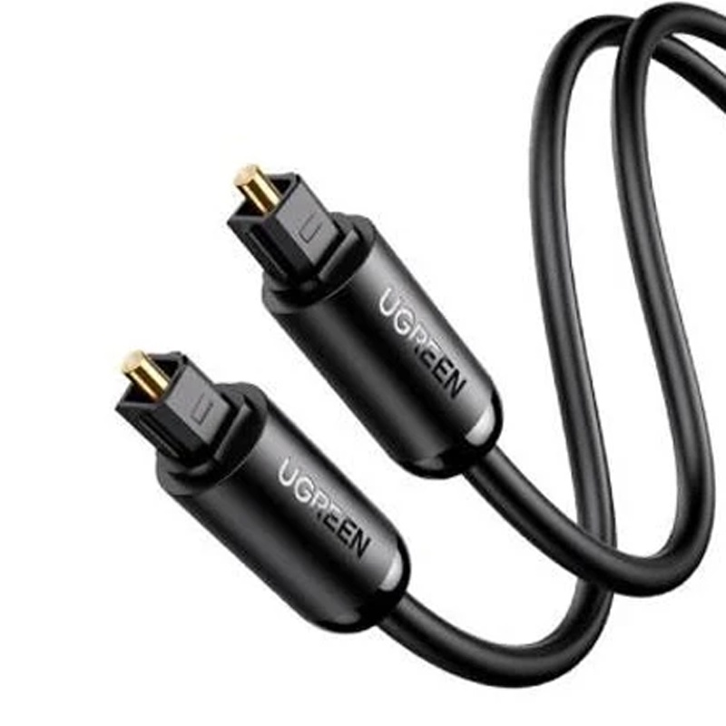 Dây cáp âm thanh quang học UGREEN AV122 1M đến 3M - Cáp audio quang optical SPDIF toslink cho TV box Smart TV Loa