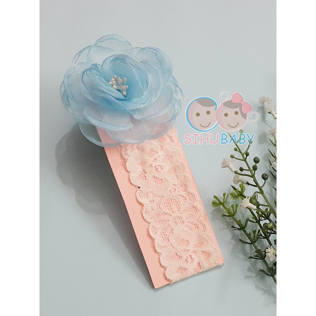 Băng Đô Cho Bé Gái Sơ Sinh 0-6 Tháng [SiHu Baby Shop]