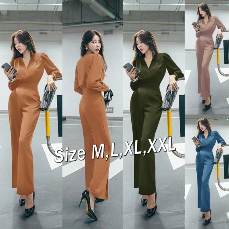 Hình thật Set nguyên bộ áo rời quần dài ống suông