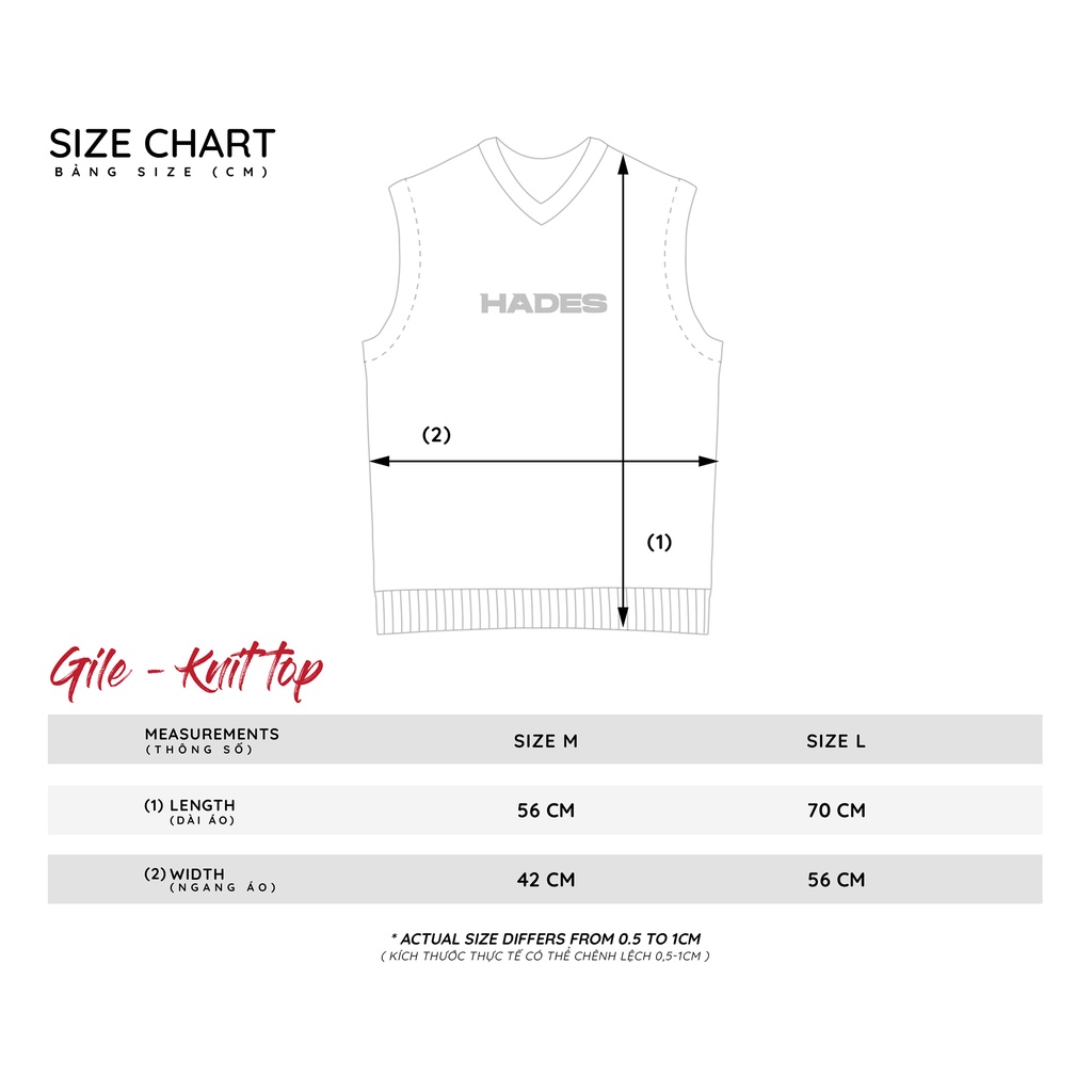 Áo Len Ghile Unisex LOGO FLAME KNIT TOP HADES Brand Chính Hãng