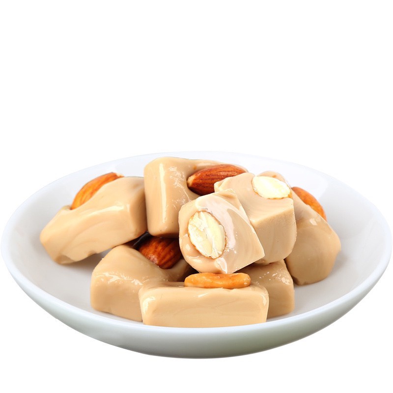 Kẹo sữa hạnh nhân Almond Milk Crisp Yingpai HongKong 238g, đồ ăn vặt ngon rẻ