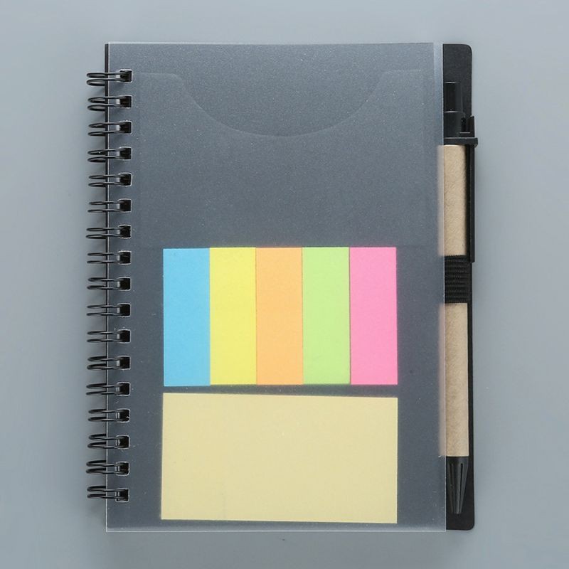 SEL Creative Sticky Notes Notepad Kawaii Stationery Diary Notebook with Pen School