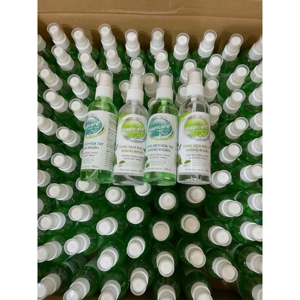 Xịt Sát Khuẩn Hapicare 100ml