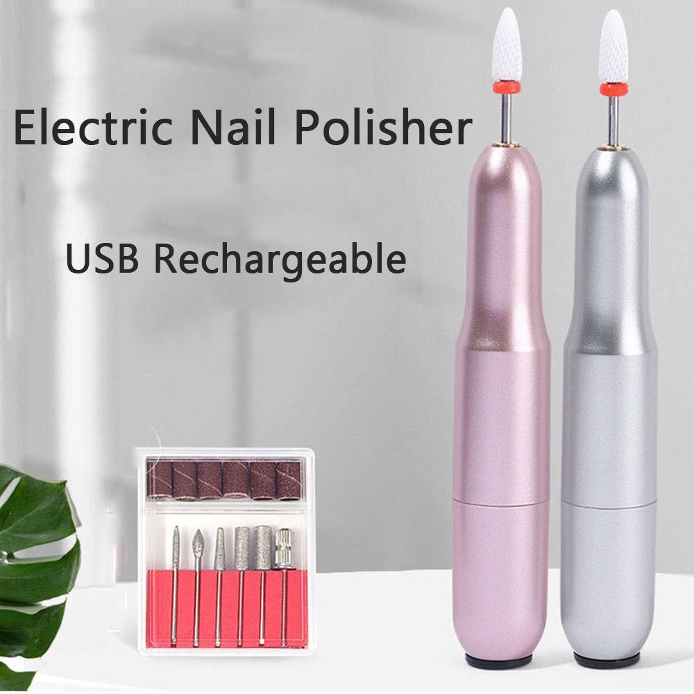 Bộ Máy Mài Móng Tẩy Tế Bào Chết Sạc USB Chuyên Dụng Cho Salon