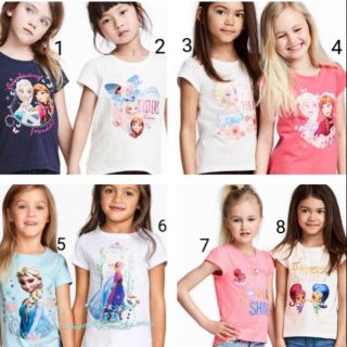 Áo thun HM in hình Elsa