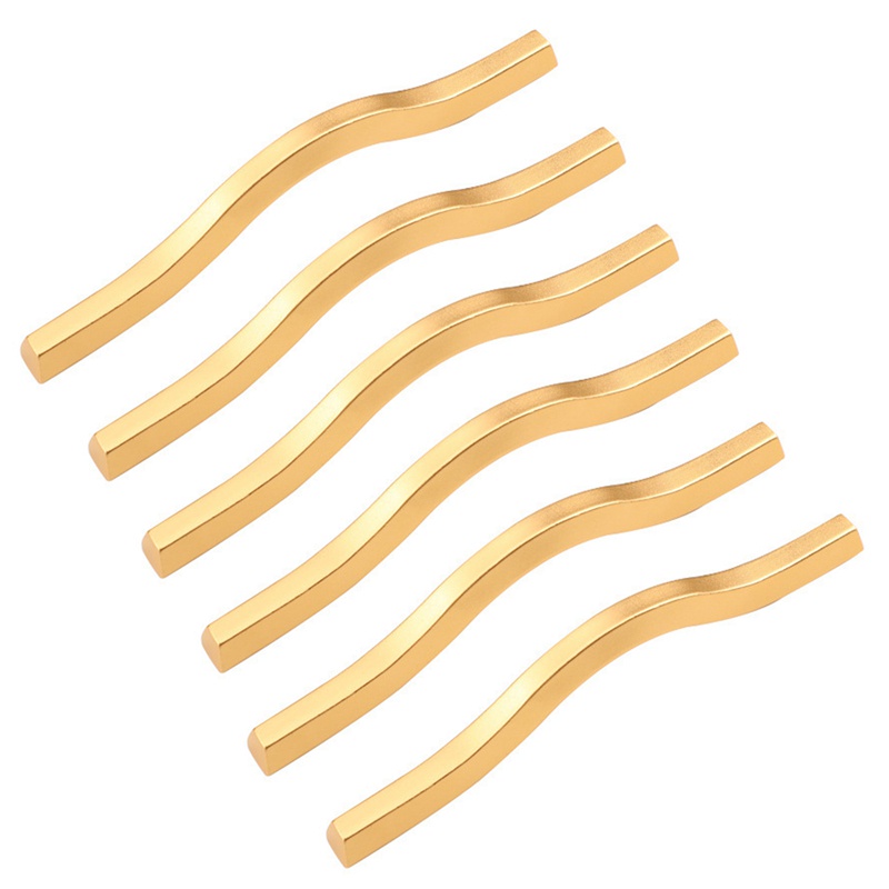 Set 6 Tay Nắm Ngăn Kéo Tủ Bằng Nhôm Kích Thước 128mm