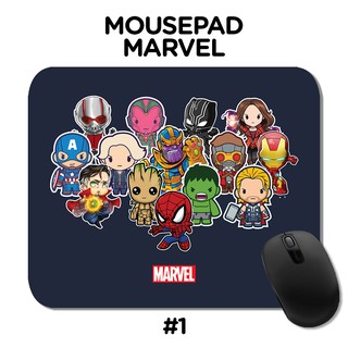 Miếng lót chuột hình chữ nhật chuyên chơi game in hình nhân vật Iron Man Marvel độc đáo