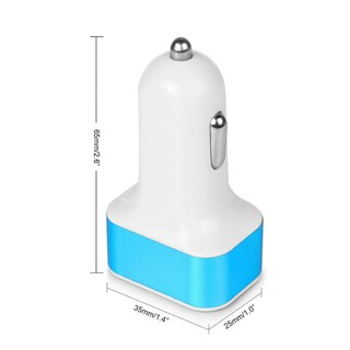 Tẩu sạc ô tô 3 cổng usb