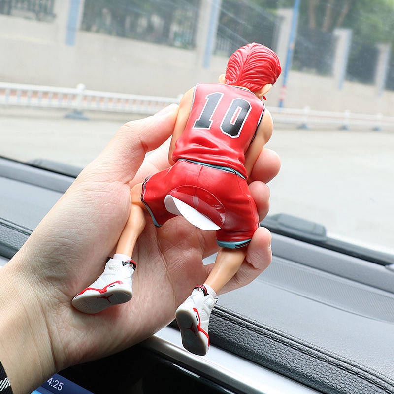 Car Decoration High-End Boys Hanamichi Sakuragi Slam Dunk Car Interior Decorations Personality Creative Center Console Decoration car accessories aWYZ