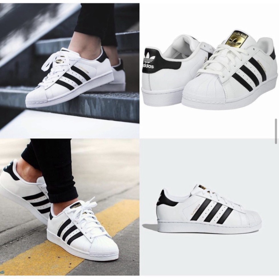Giày thể thao Adidas nam nữ, giày Adidas superstar tem vàng hàng đẹp full box bill free ship toàn quốc - Hàng mới về