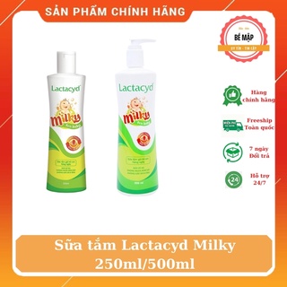 Sữa tắm gội trẻ em Lactacyd Milky 250ml/500ml
