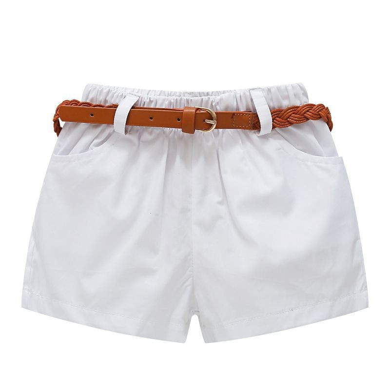 Áo không tay họa tiết hoa kèm quần short cho bé gái