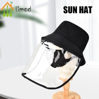 【COD】# limad Sun Hats with Face Visor Shield Protective Cap Safety Cover Windproof Dustproof Face Protection For Outdoor
