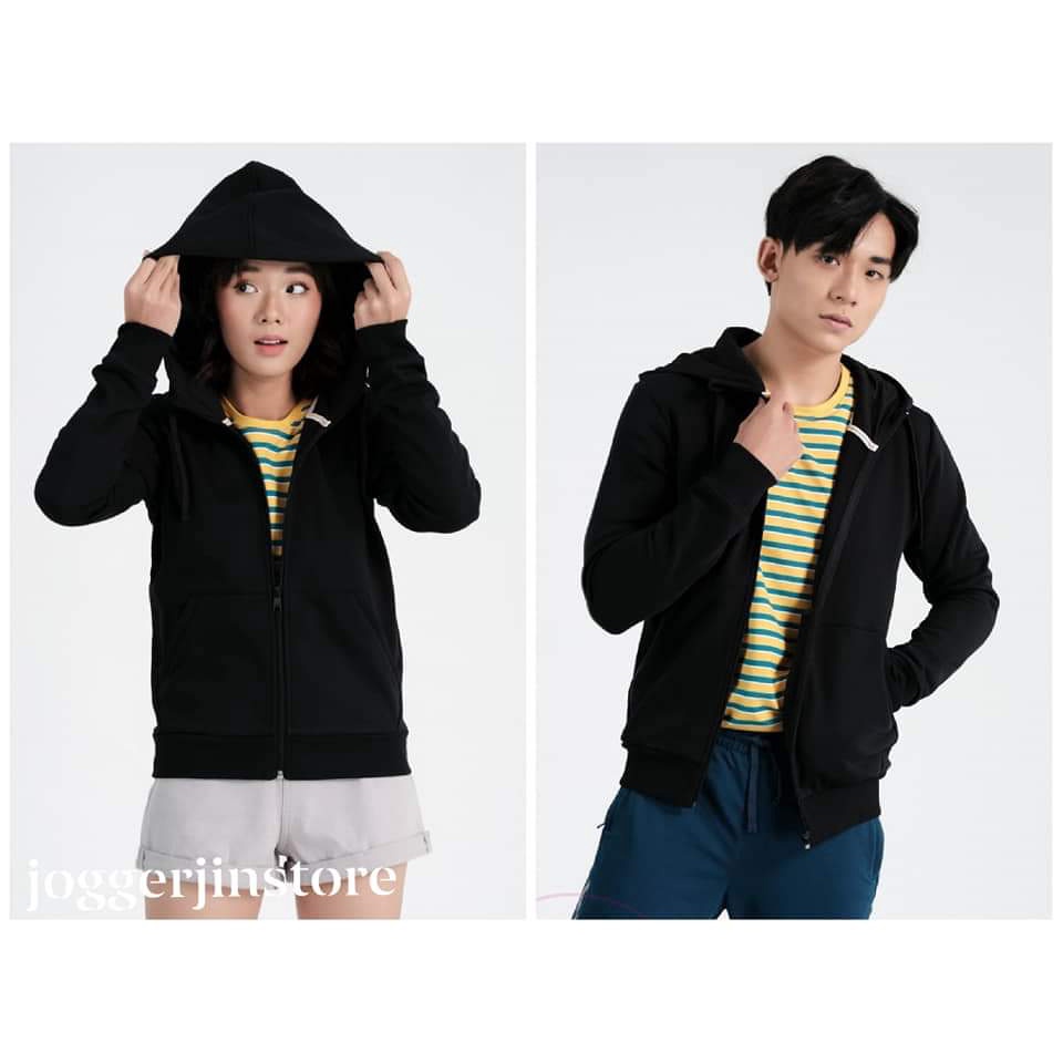 ÁO HOODIE ZIPPER UNISEX - HOODIE DÂY KÉO DÁNG RỘNG DÀY MỊN