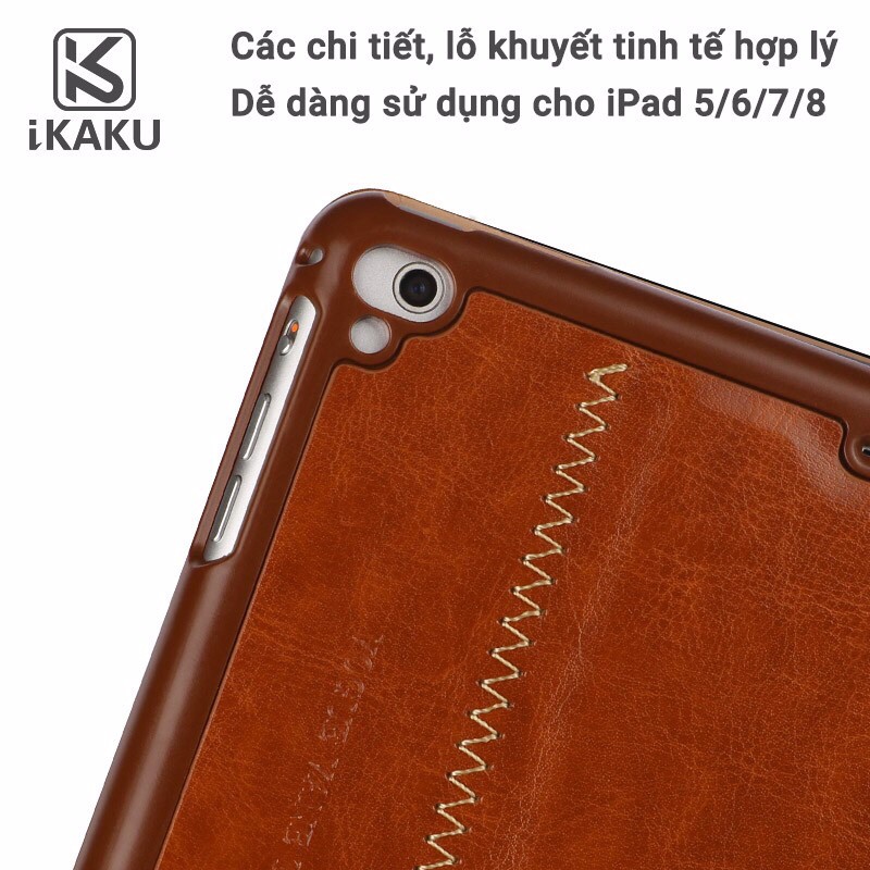 Bao da Ipad kaku chất liệu da PU cao cấp chống va đập ,vân tay thiết kế sang trọng dành cho ipad 2/3/4 ipad mini 1/2/3/4 | BigBuy360 - bigbuy360.vn