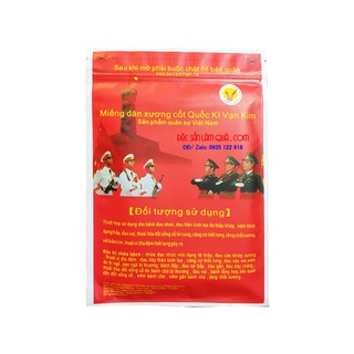 Miếng dán xương cốt trị đau nhức Quốc Kì Vạn Kim 6 người lính