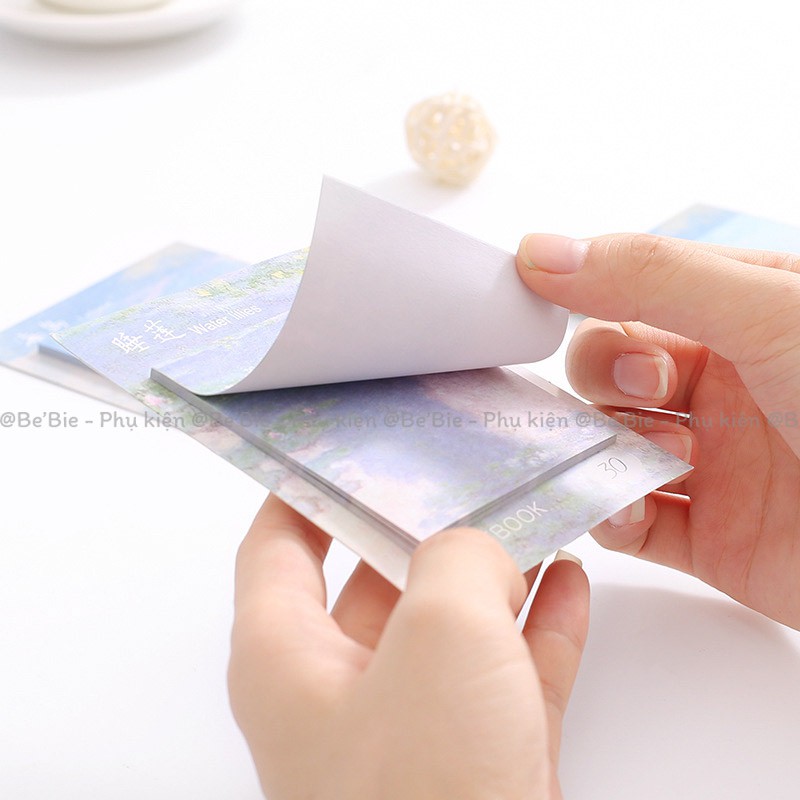 Giấy note ghi chú sky đáng yêu, Giấy note dễ thương BeBie - BP044