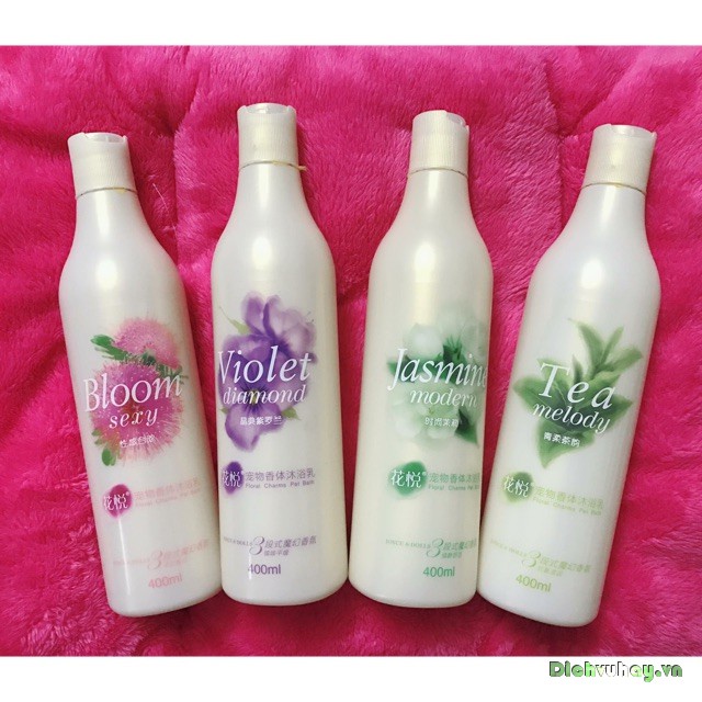 Sữa tắm nước hoa chó mèo Joyce &amp; Dolls các mùi hương – 400ml( mẫu mới)