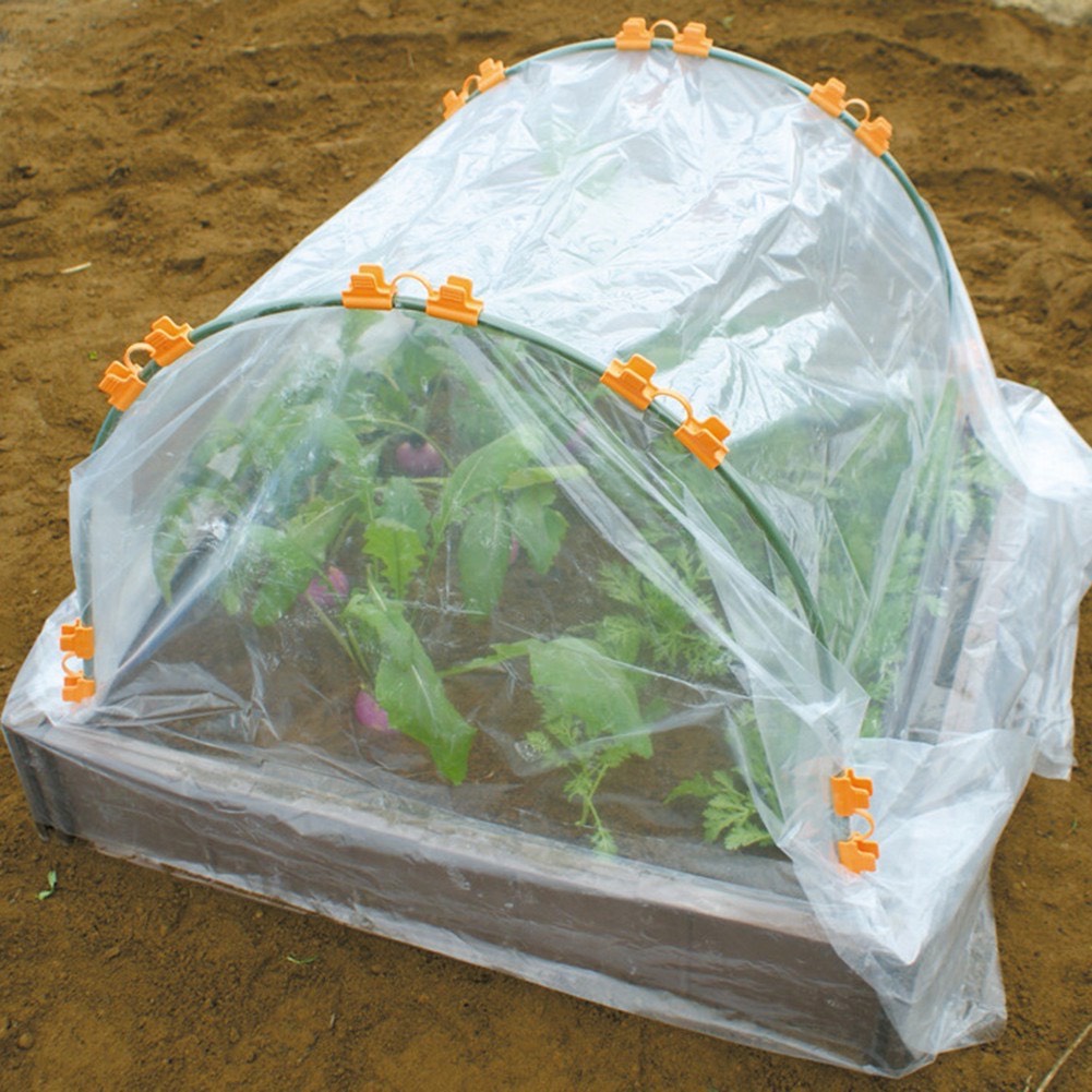 Khung vòm cao 70cm rộng 90cm , set 10 cái chuyên trồng rau ăn lá, bảo vệ hạn chế sâu rầy