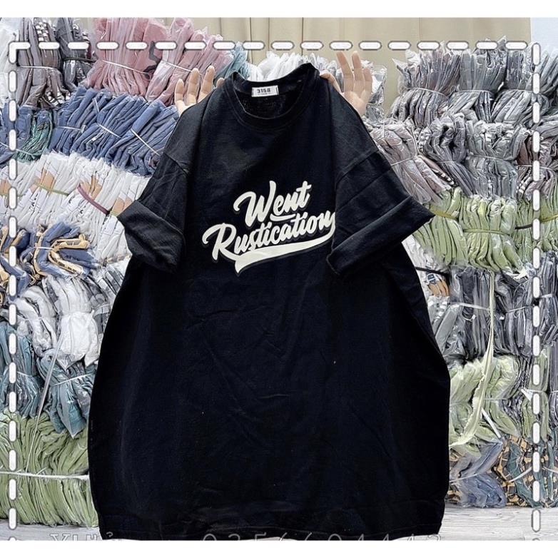 [Rẻ Vô Địch] Áo Thun 3158 Nam Nữ Cotton Khô Form Rộng Unisex Nam Nữ Went