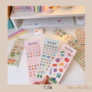 Sticker deco mini lấp lánh