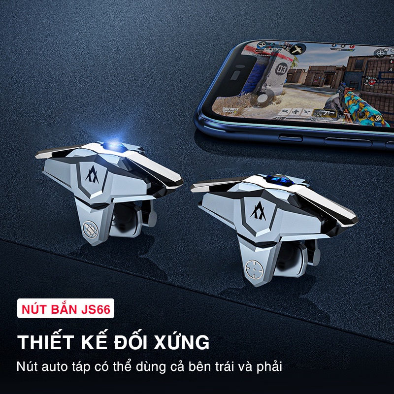 Nút bấm PUPG auto tap siêu nhanh 52 nhịp 1 giây JS66