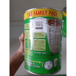 (DATE 2020) MILO NESTLE ÚC 1KG