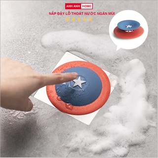 Nắp đậy bồn rửa bát ngăn mùi - nắp đậy cống thoát nước silicon Anh Anh Home