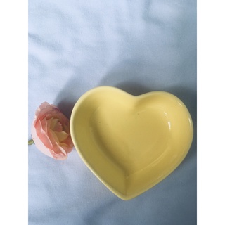 Chén Sứ Ăn Dặm Hình Tim Mini Cho Bé