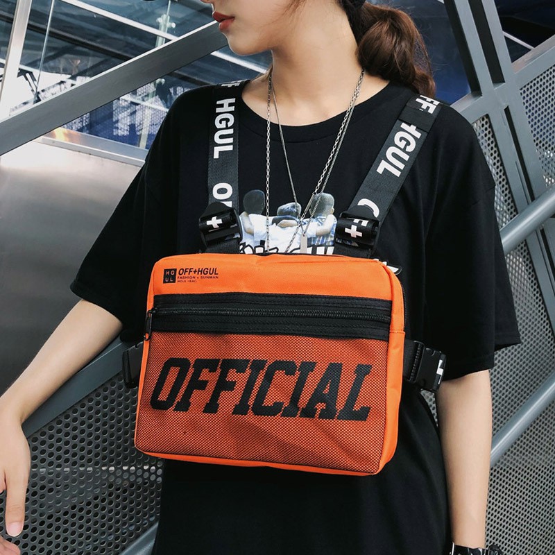 Túi chiến thuật đeo ngực phong cách hip hop thời trang dạo phố cho nam và nữ | BigBuy360 - bigbuy360.vn
